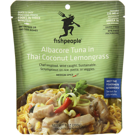 Fishpeople Albacore Tuna in Thai Coconut Lemongrass